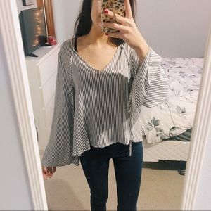 bell sleeve top
